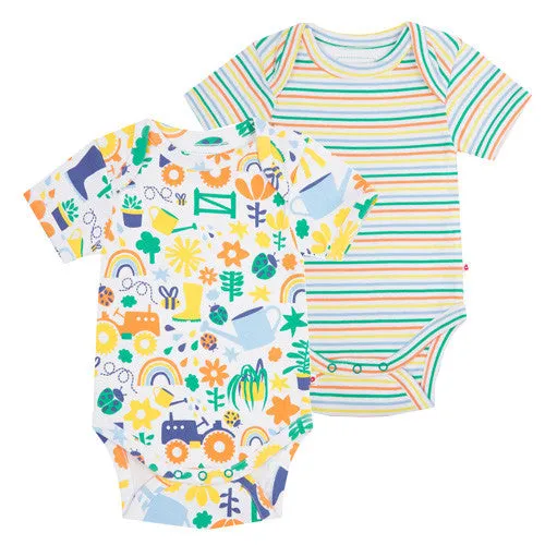 2 pack bodysuits- potting shed