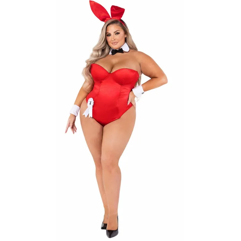 8pc Playboy Bunny Costume