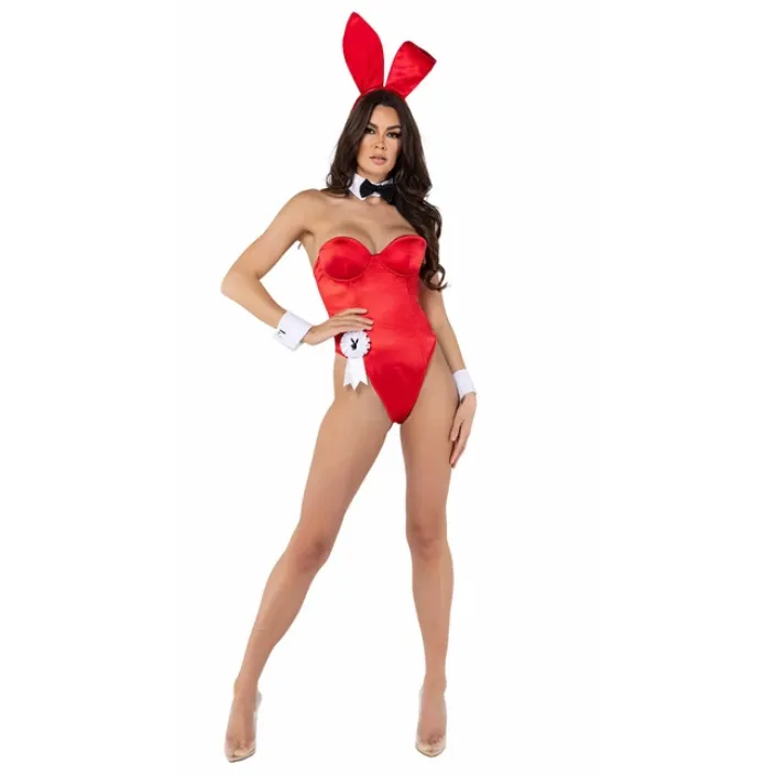 8pc Playboy Bunny Costume