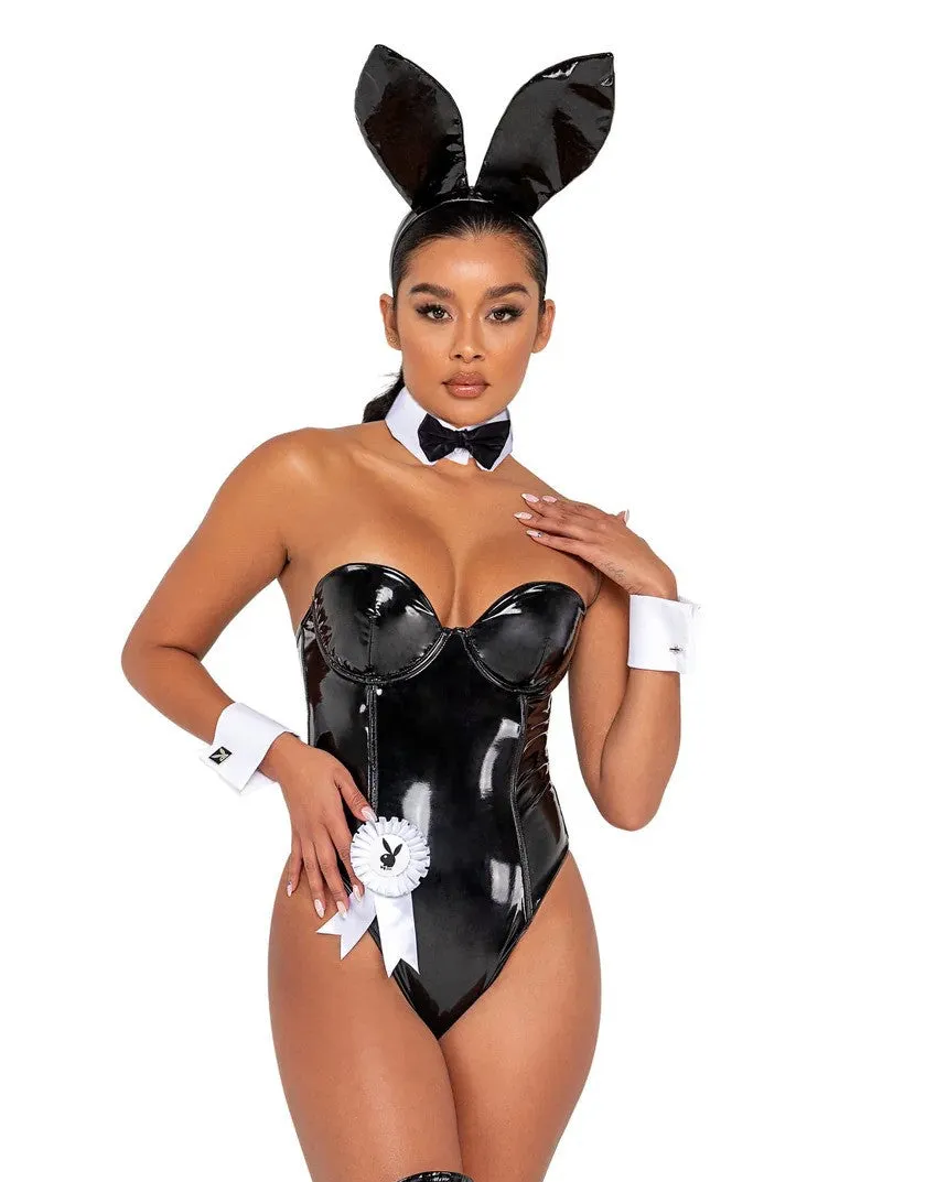 8pc Playboy Seductress Bunny Costume