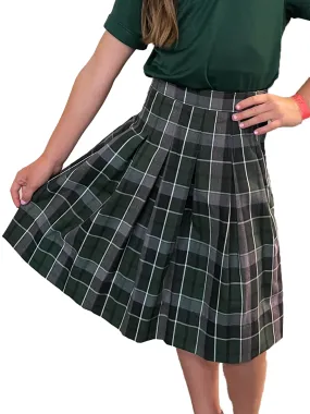 A  Pleated Skirt Plaid 75