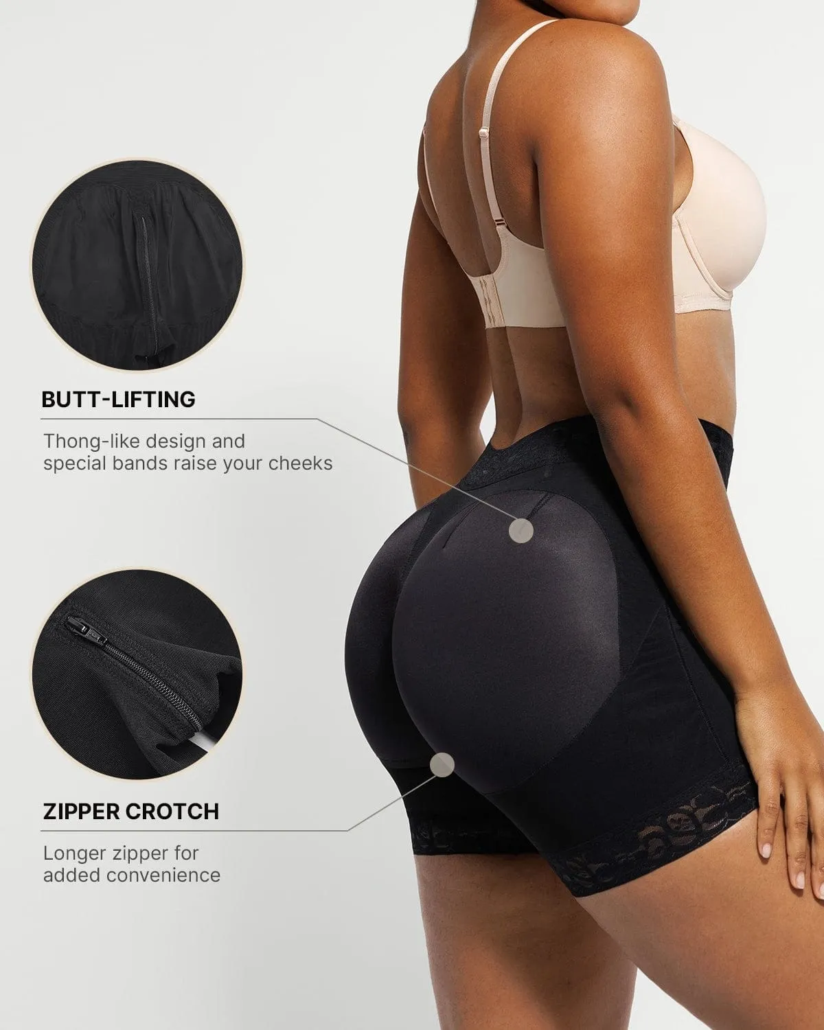 AirSlim® Tummy Compression Butt-Lifting Shorts