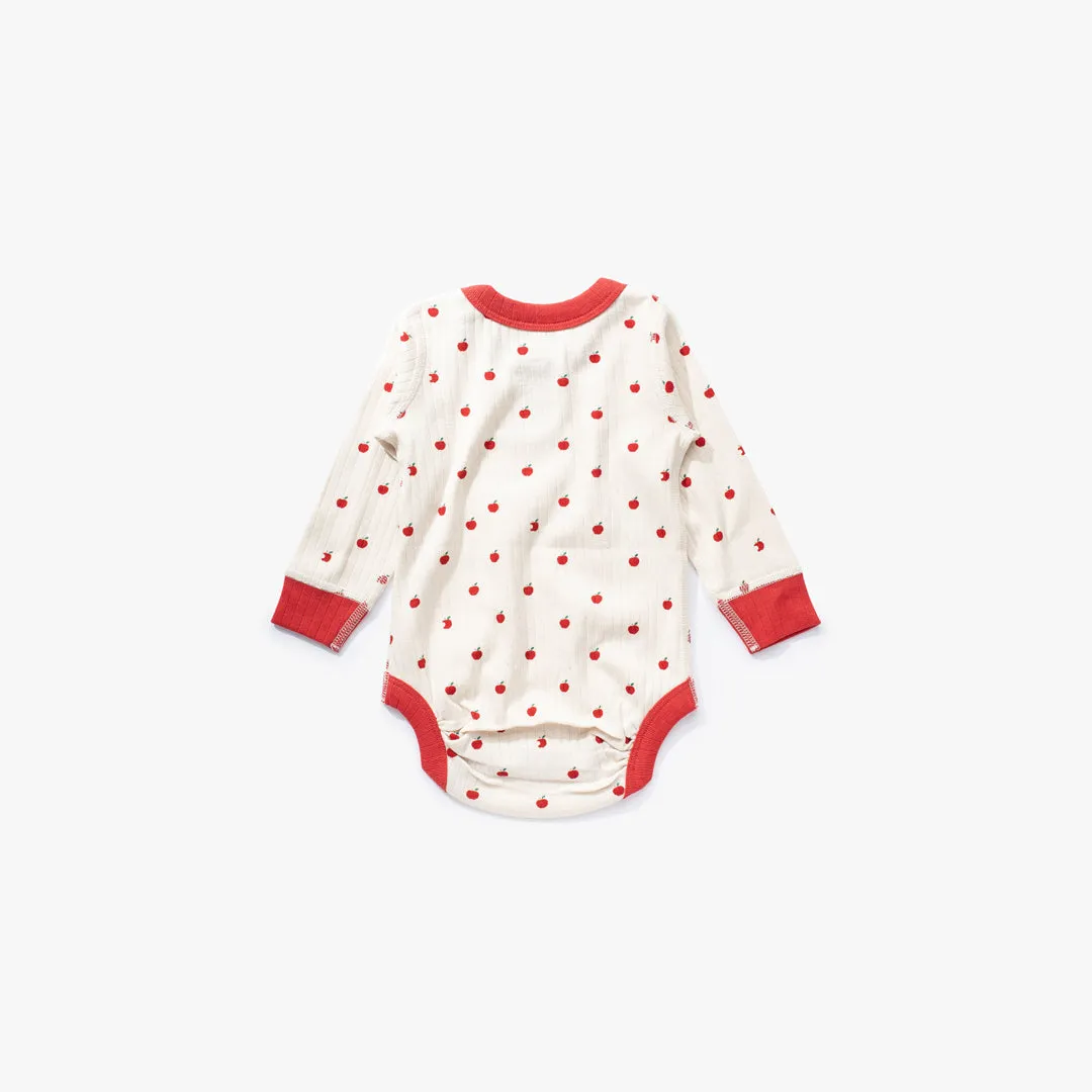 Apple Long Sleeve Bodysuit