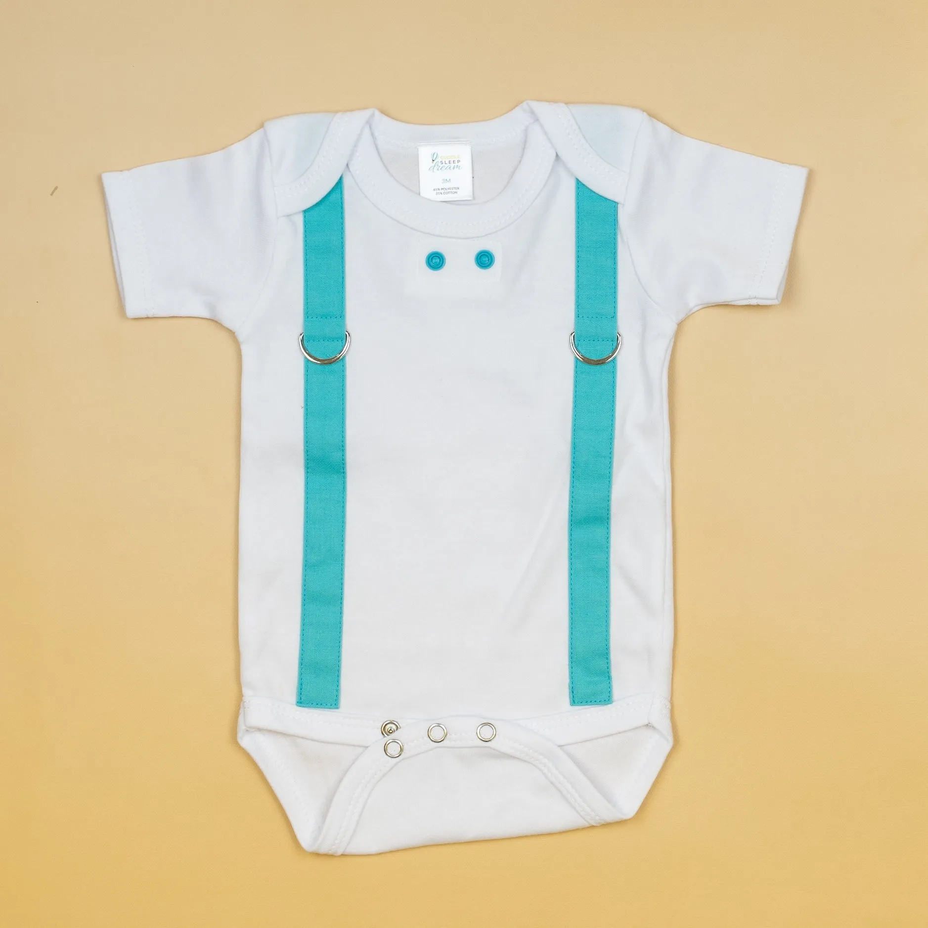 Aqua Suspenders - Bodysuit or Tshirt