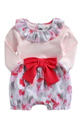 Ashley Pink Baby Bodysuit