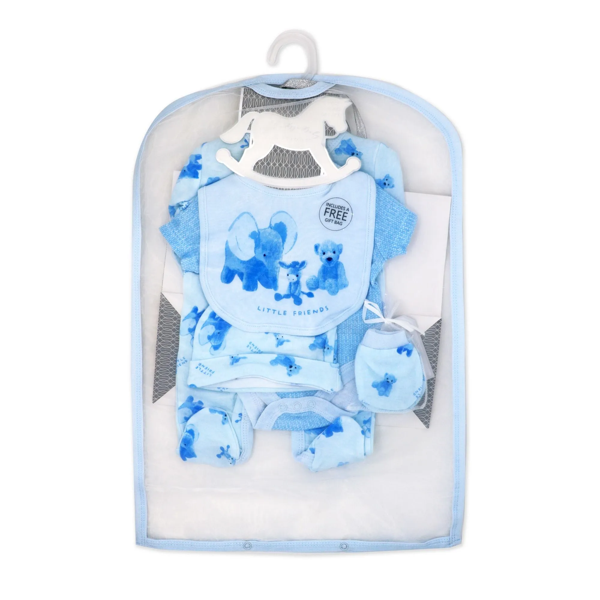 Baby Gift Set - Teddy Bear Blue