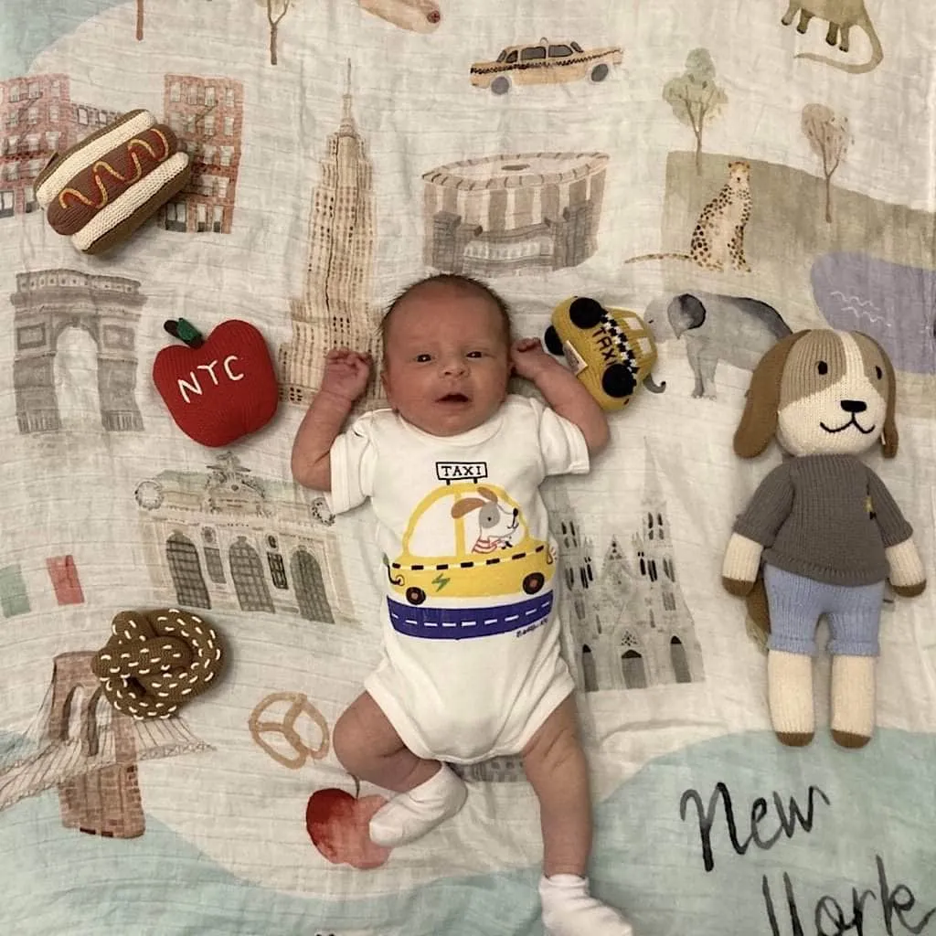 Baby One-Piece NYC Taxi