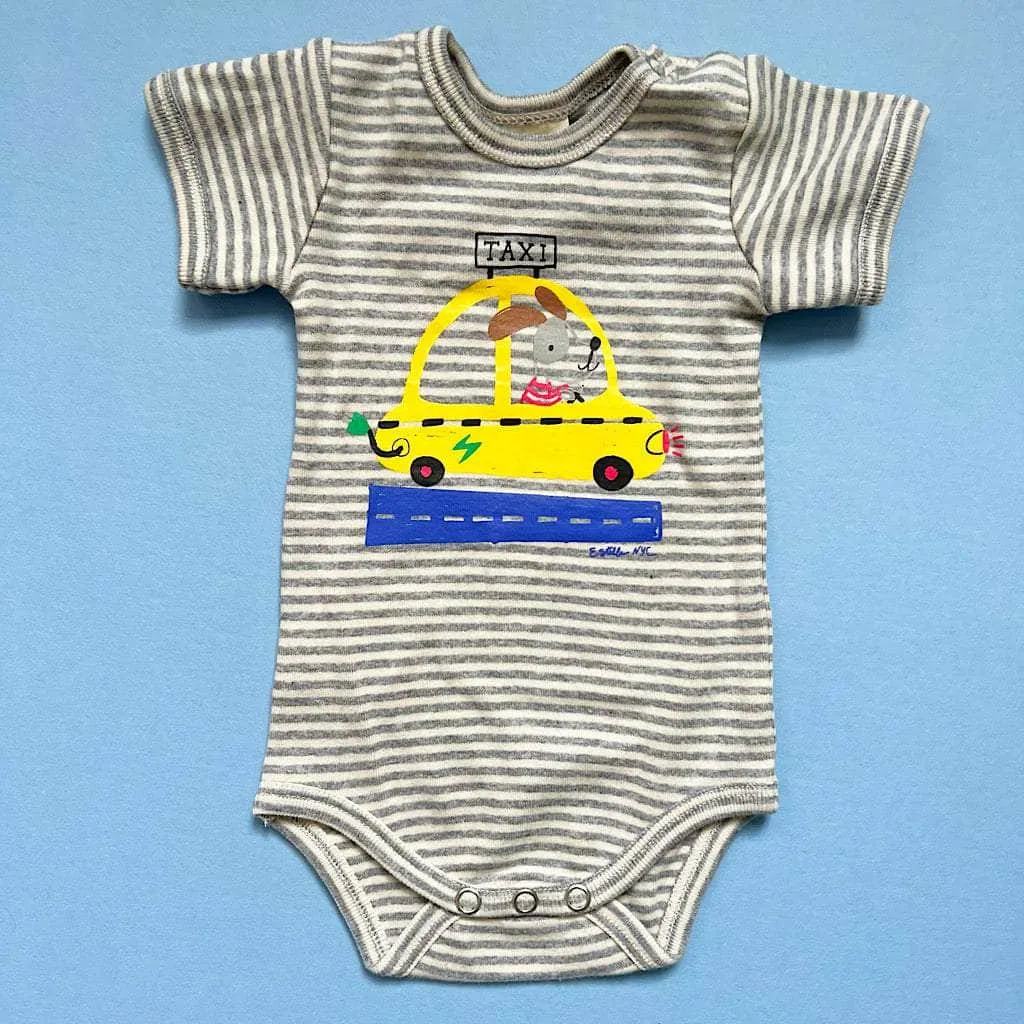 Baby One-Piece NYC Taxi