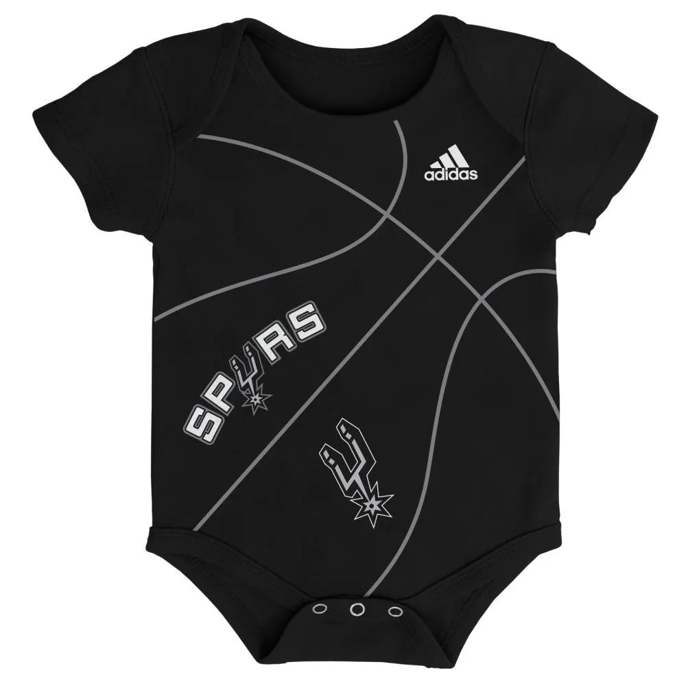 Baby Spurs Fan Basketball Bodysuit