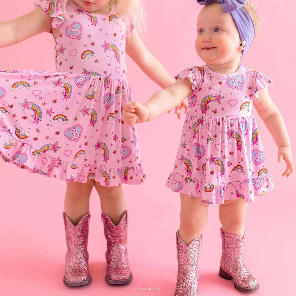 Barbie™ Star Power Ruffled Twirl Bodysuit Dress