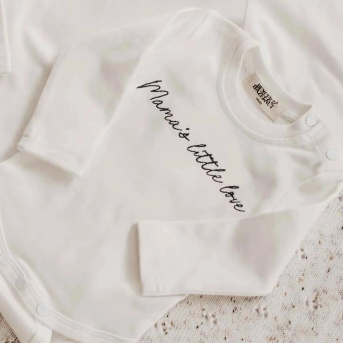 Bencer & Hazelnut Long Sleeve Bodysuit - Mama's Little Love