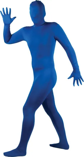 Blue Bodysuit Skinz Lycra Halloween Costume