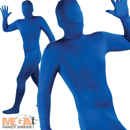 Blue Bodysuit Skinz Lycra Halloween Costume