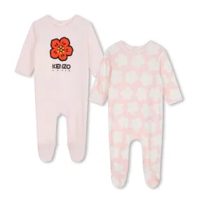 Boke Flower Babygrows ( 2 Pack )