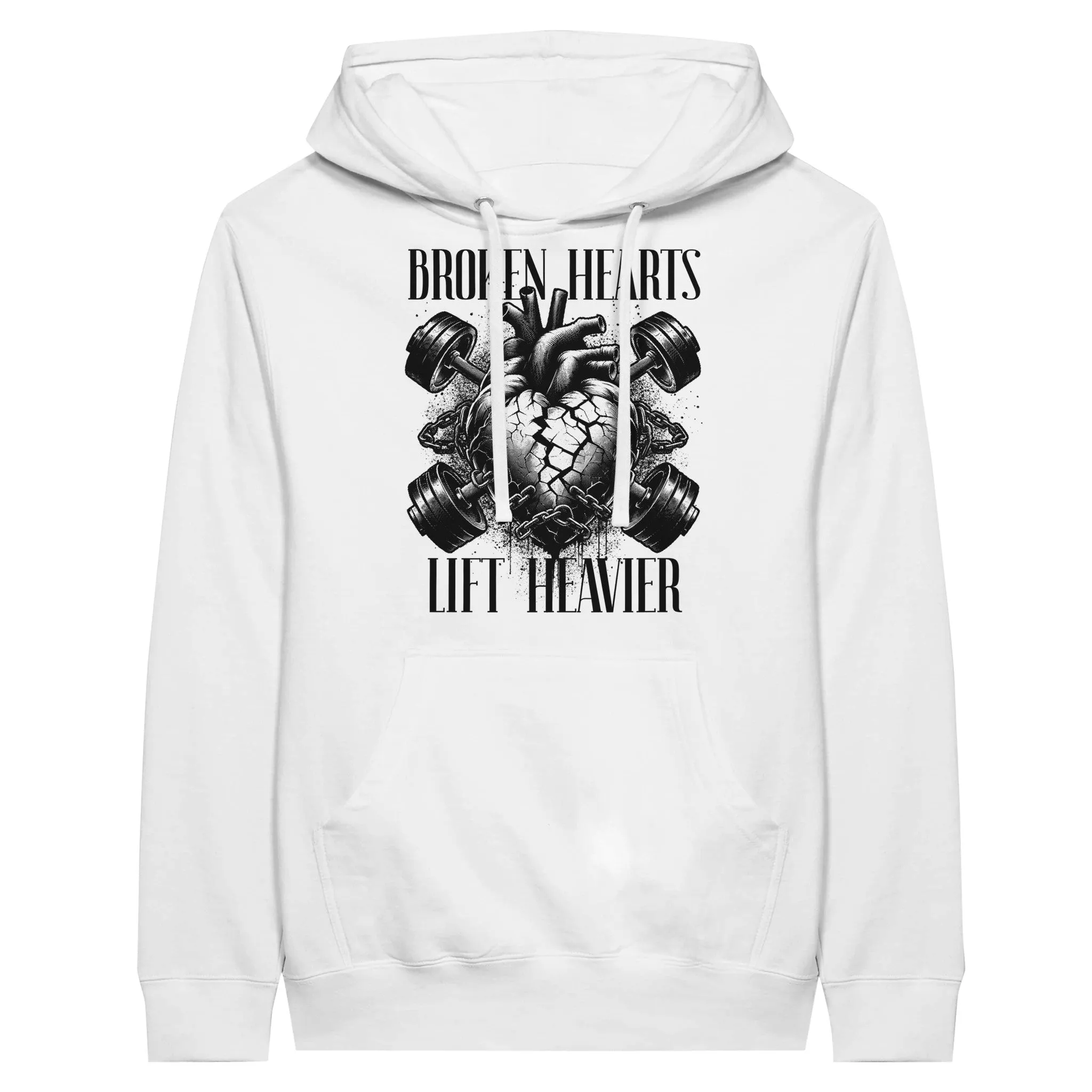 Broken Hearts Unisex Pullover Hoodie