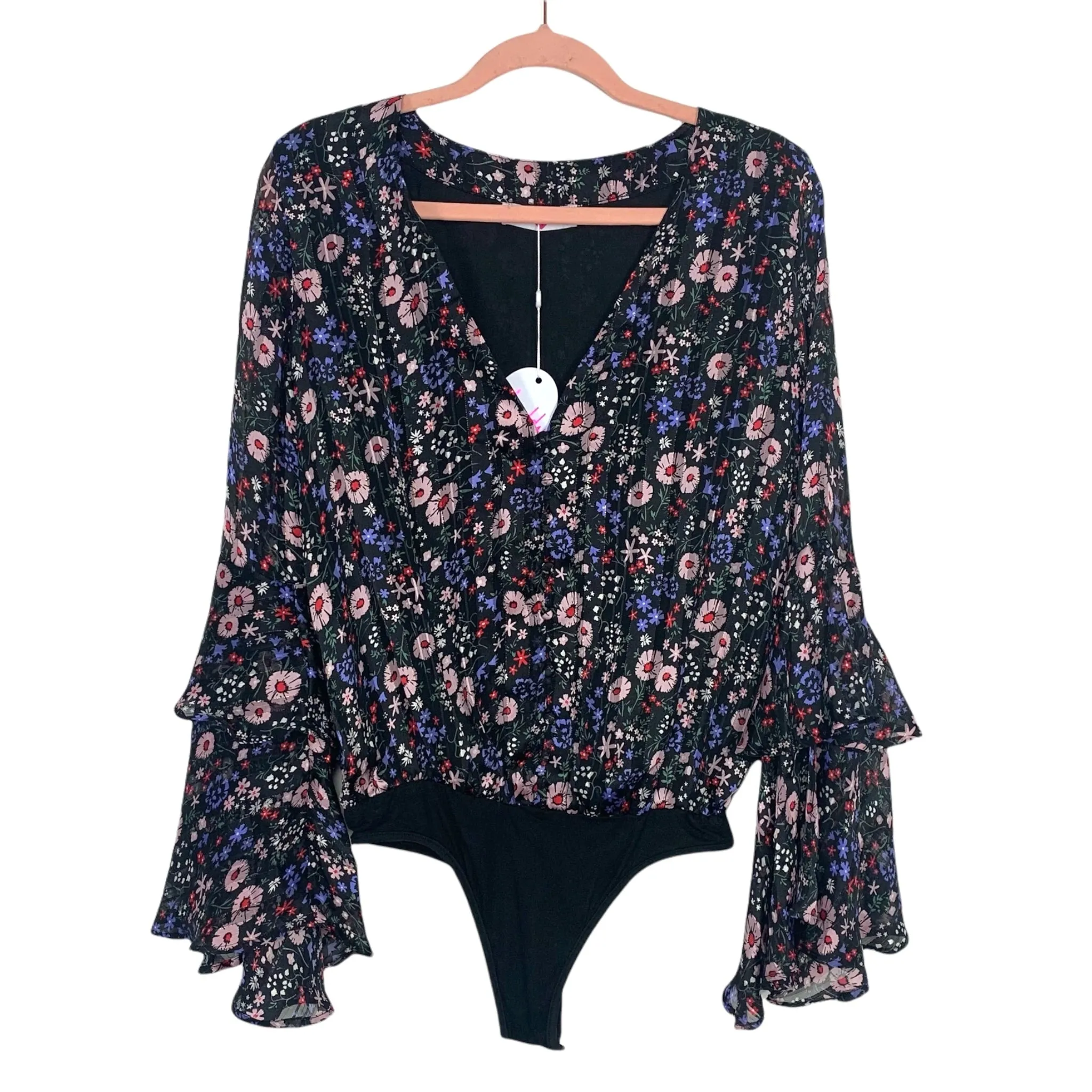 BuddyLove Secret Garden Cheyenne Bell Sleeve Bodysuit NWT- Size S