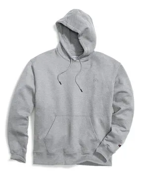 Champion Men's Big & Tall Fleece Pullover Hoodie Heather Grey