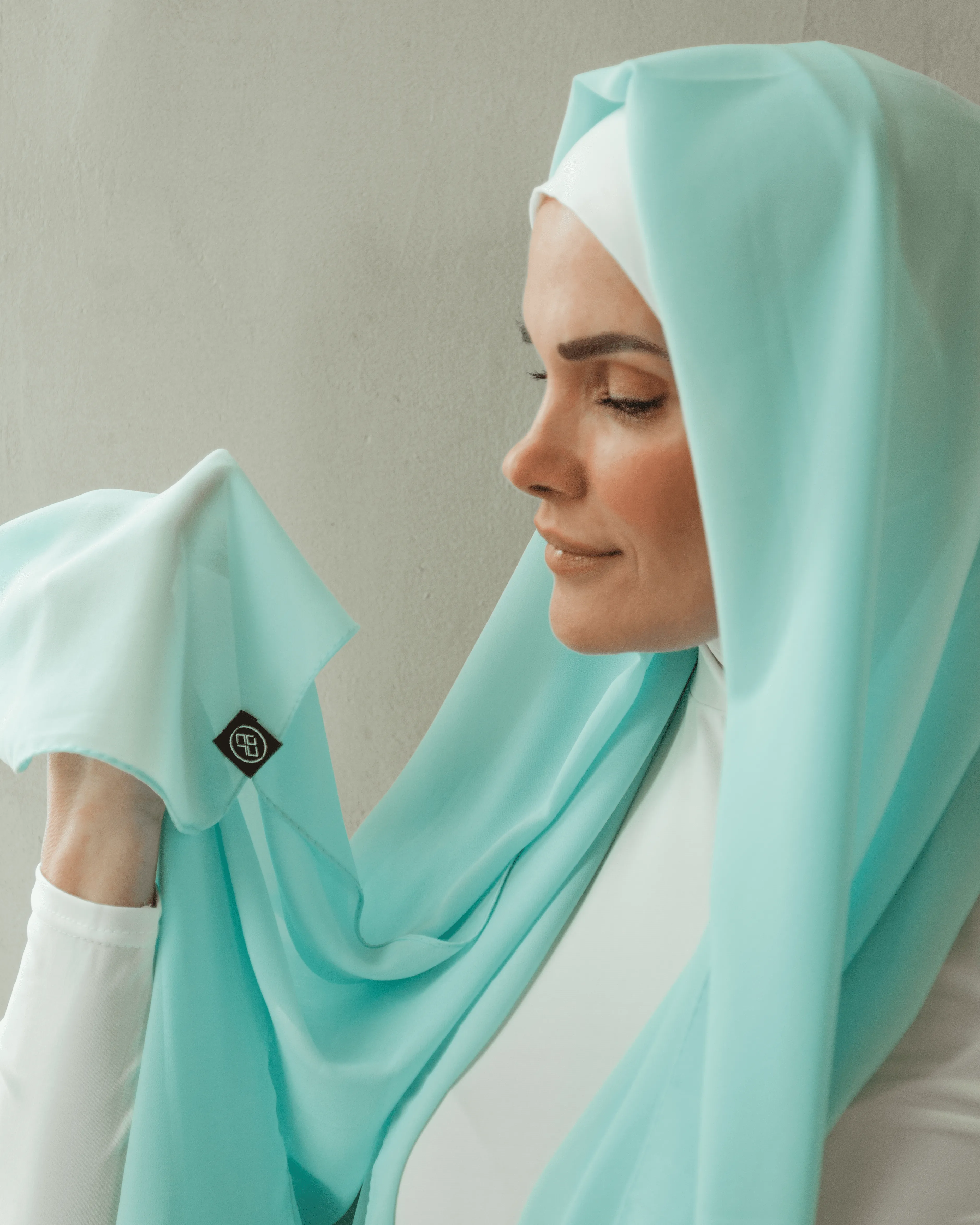 Chiffon Hijab - Waterspout