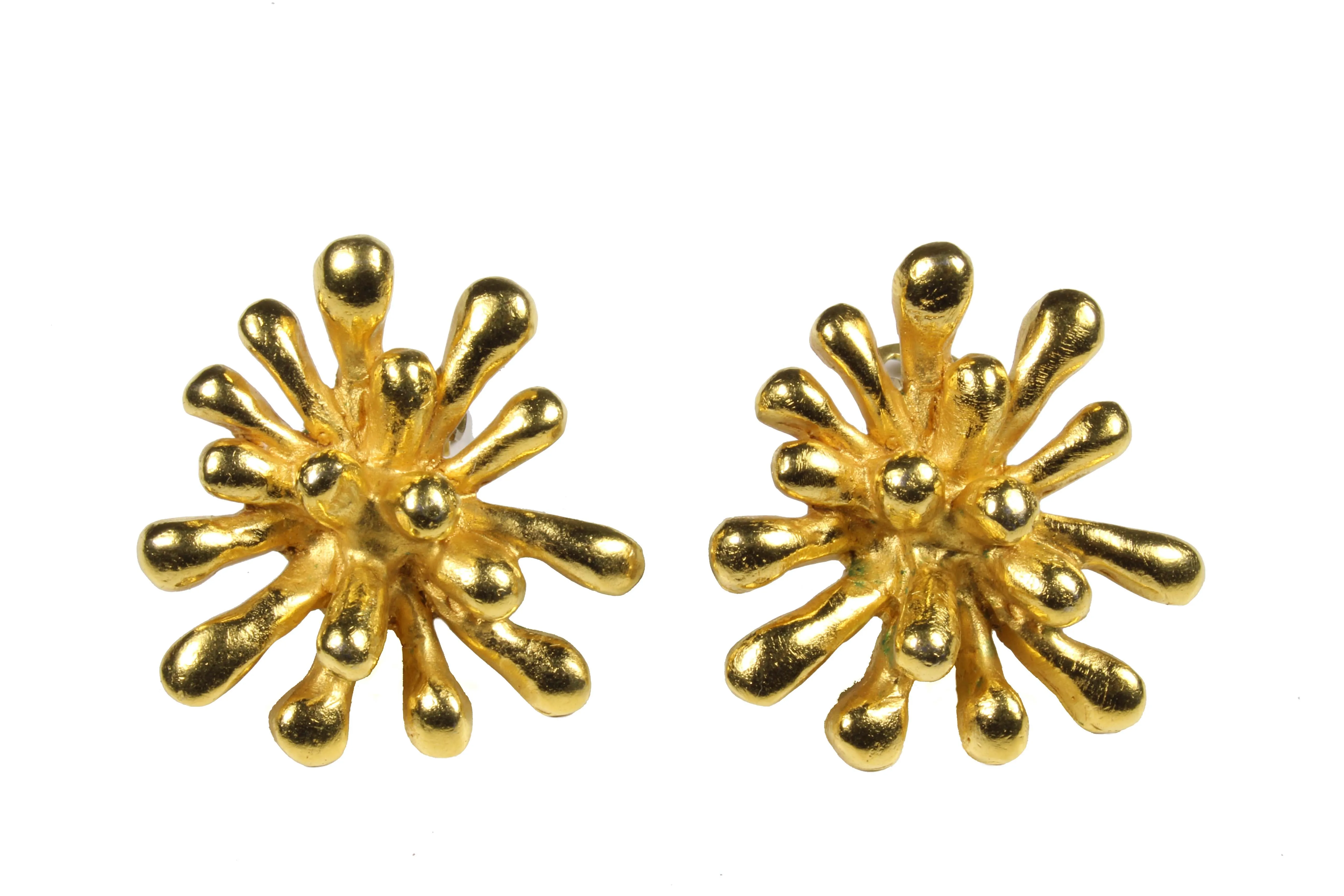 CHRISTIAN LACROIX iconic anemone earrings