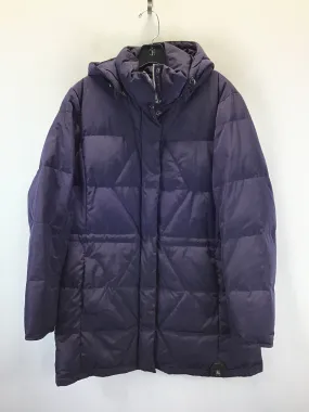 Coat Puffer & Quilted By Lands End In Purple, Size: L