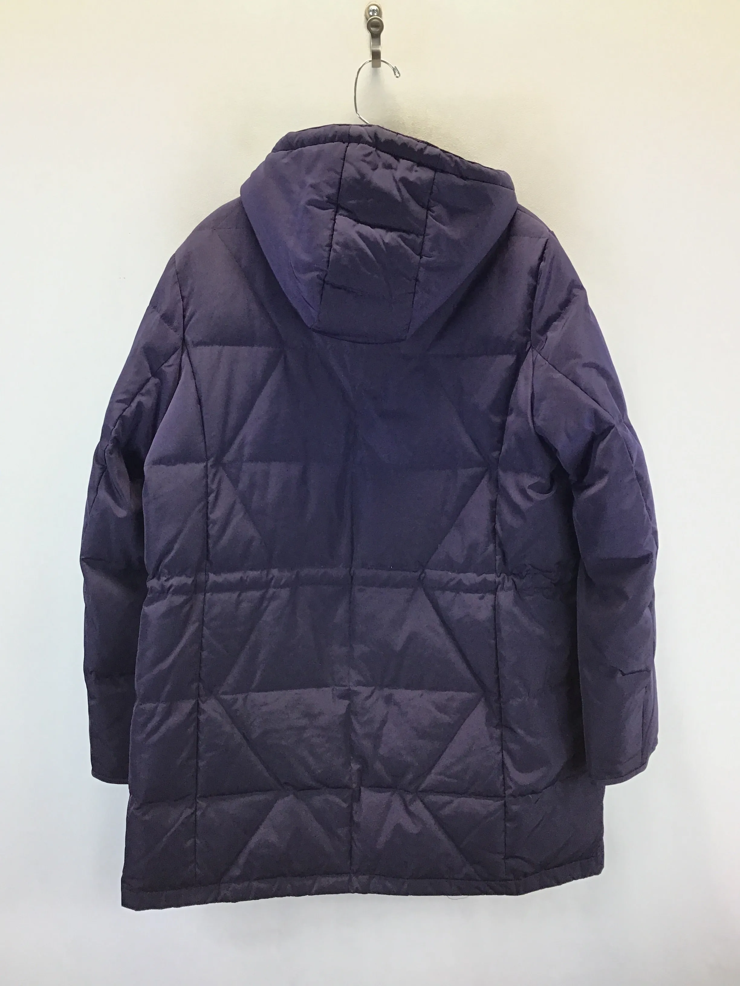 Coat Puffer & Quilted By Lands End In Purple, Size: L