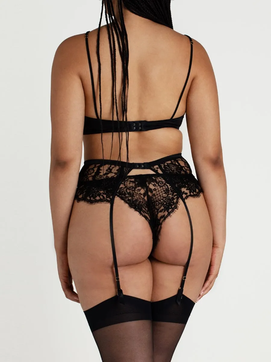 Coco de Mer Hera Suspender Belt