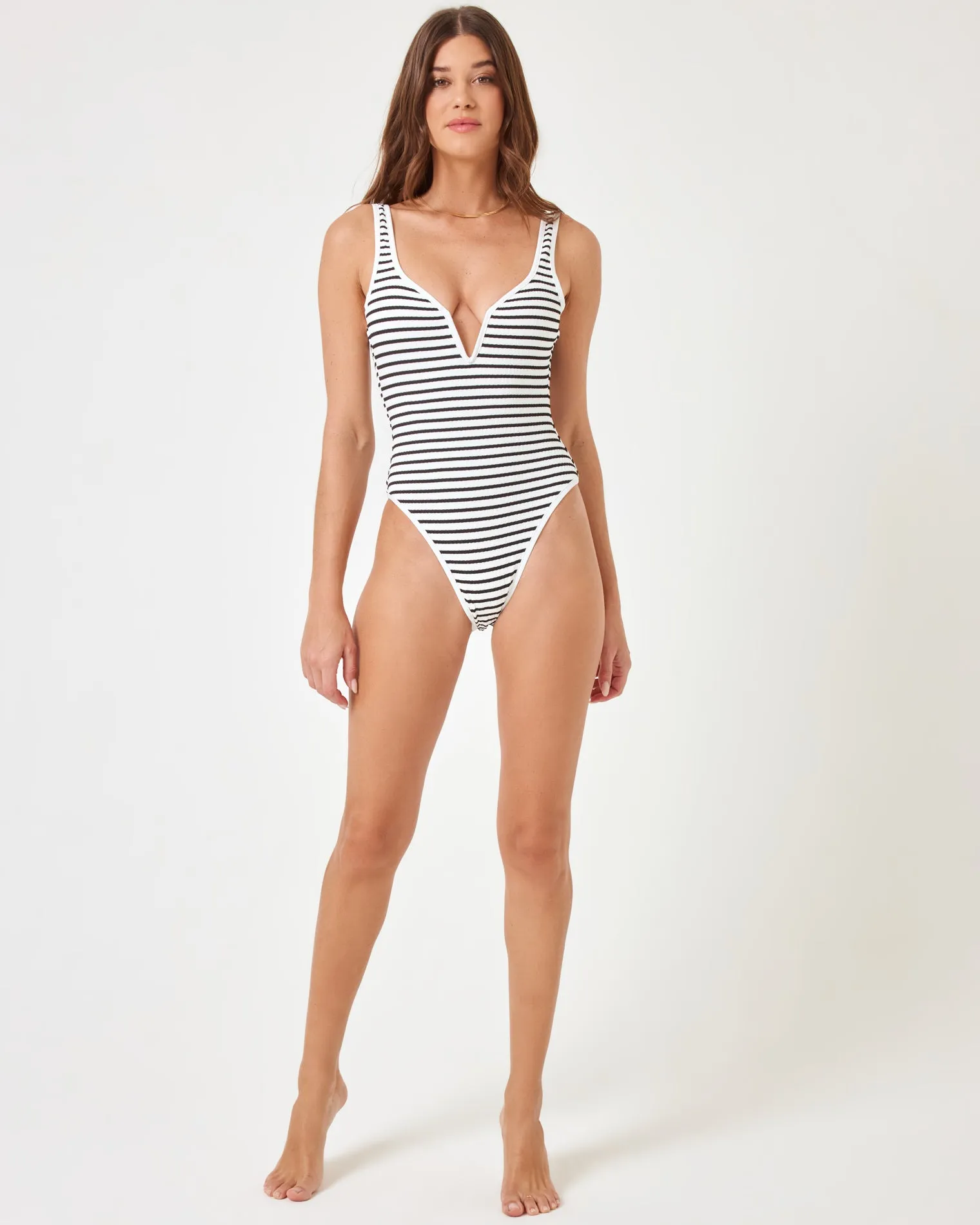 Coco One Piece Swimsuit - Sail Along Stripe