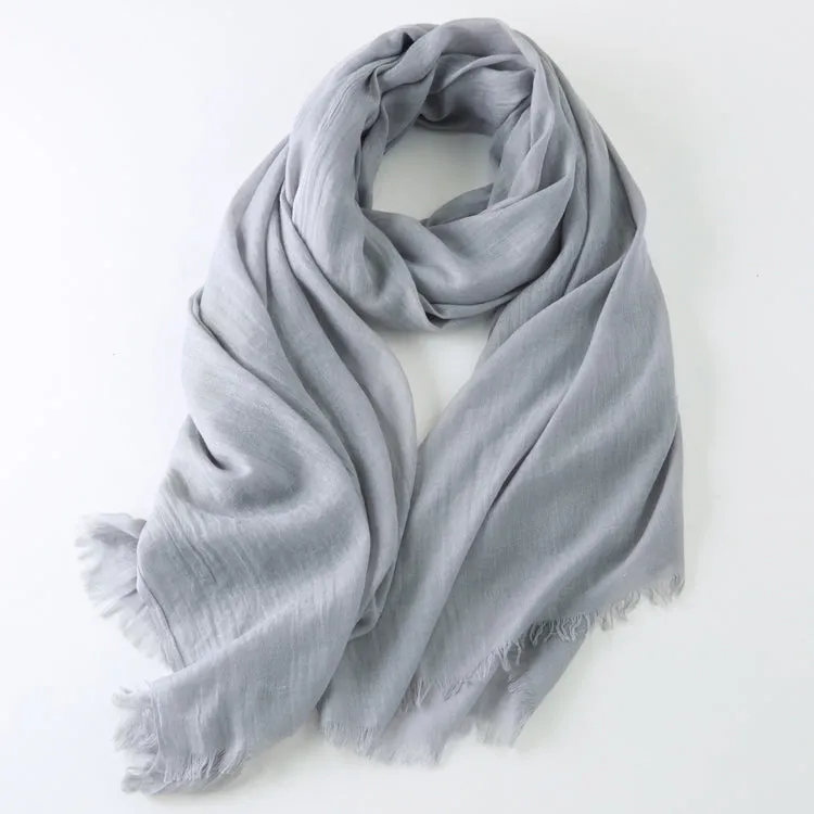 Cotton Linen Warm Long Scarf Women Accessories  Christmas gift Thanksgiving gift