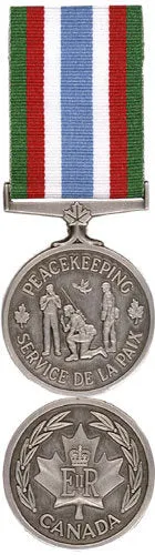 (CPSM) Canadian Peace Keeping Service Medal Miniature