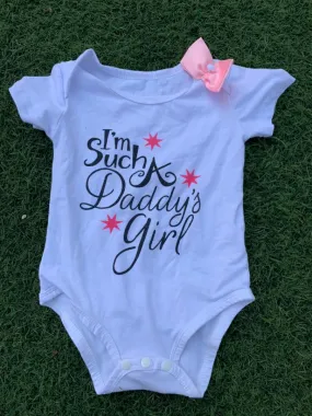 Daddy’s girl bodysuit size 3-8months