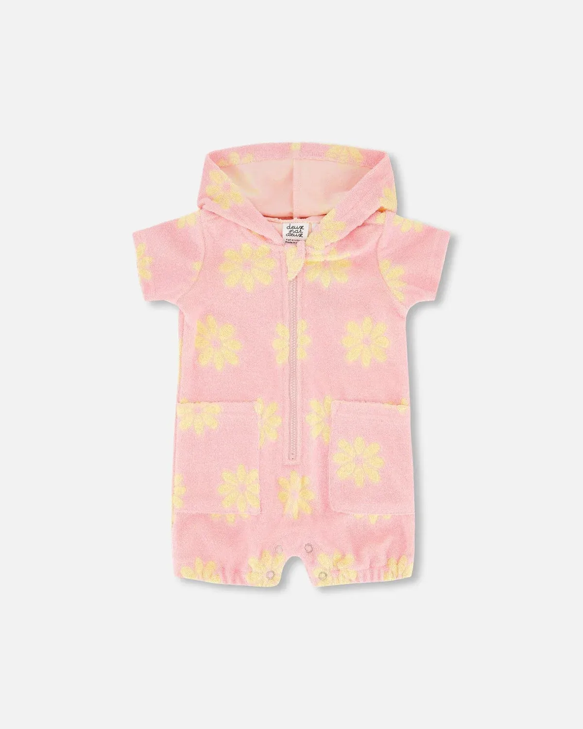 Daisy Hooded Romper/Deux Par Deux