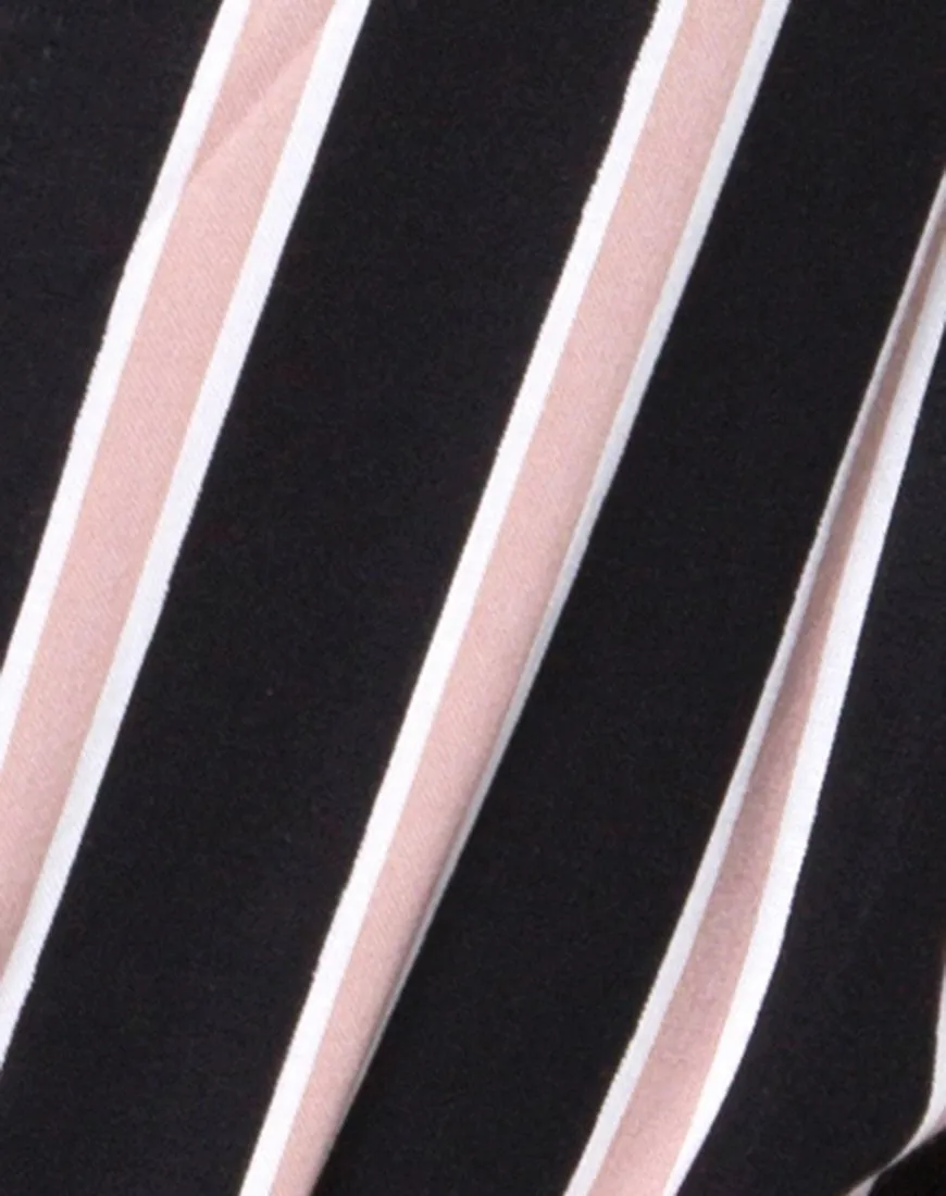 Daris Bodice in Formal Stripe