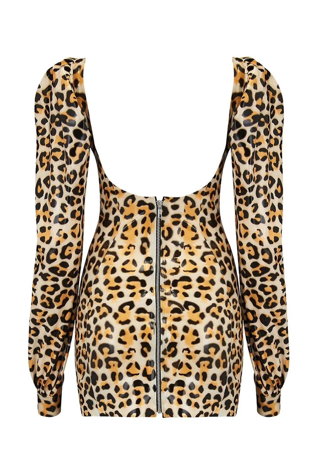 Delta Leopard Latex Dress