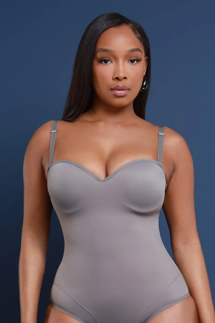 Doctored Form Shapewear Bodysuit - Charcoal Grey No. 124