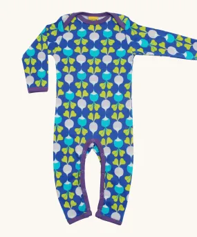 Duns Babygrow - Big Radish Blue