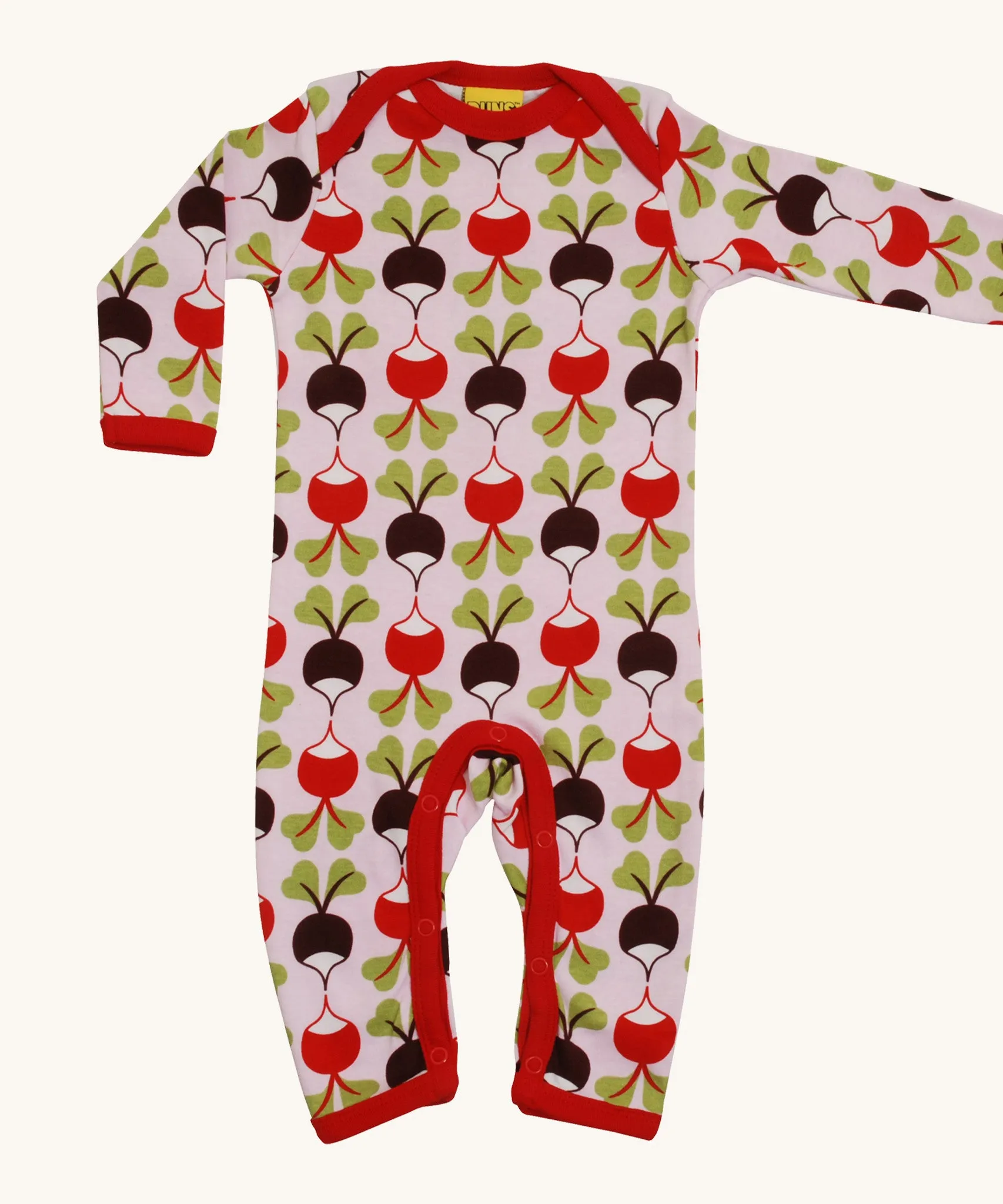 Duns Babygrow - Big Radish Cradle Pink