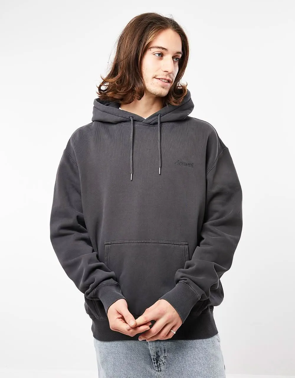 Element Cornell 3.0 Pullover Hoodie - Off Black