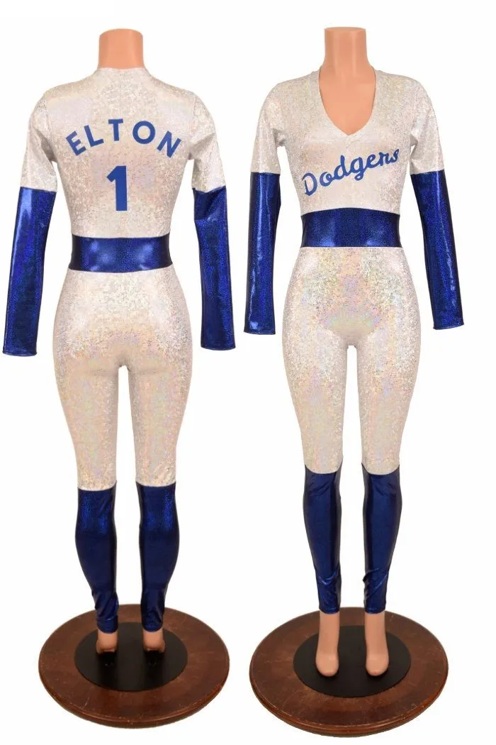 Elton Cosplay Baseball Catsuit