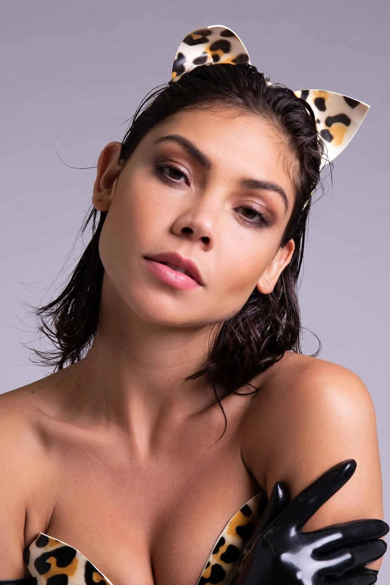 Epsilon Leopard Latex Cat Ears