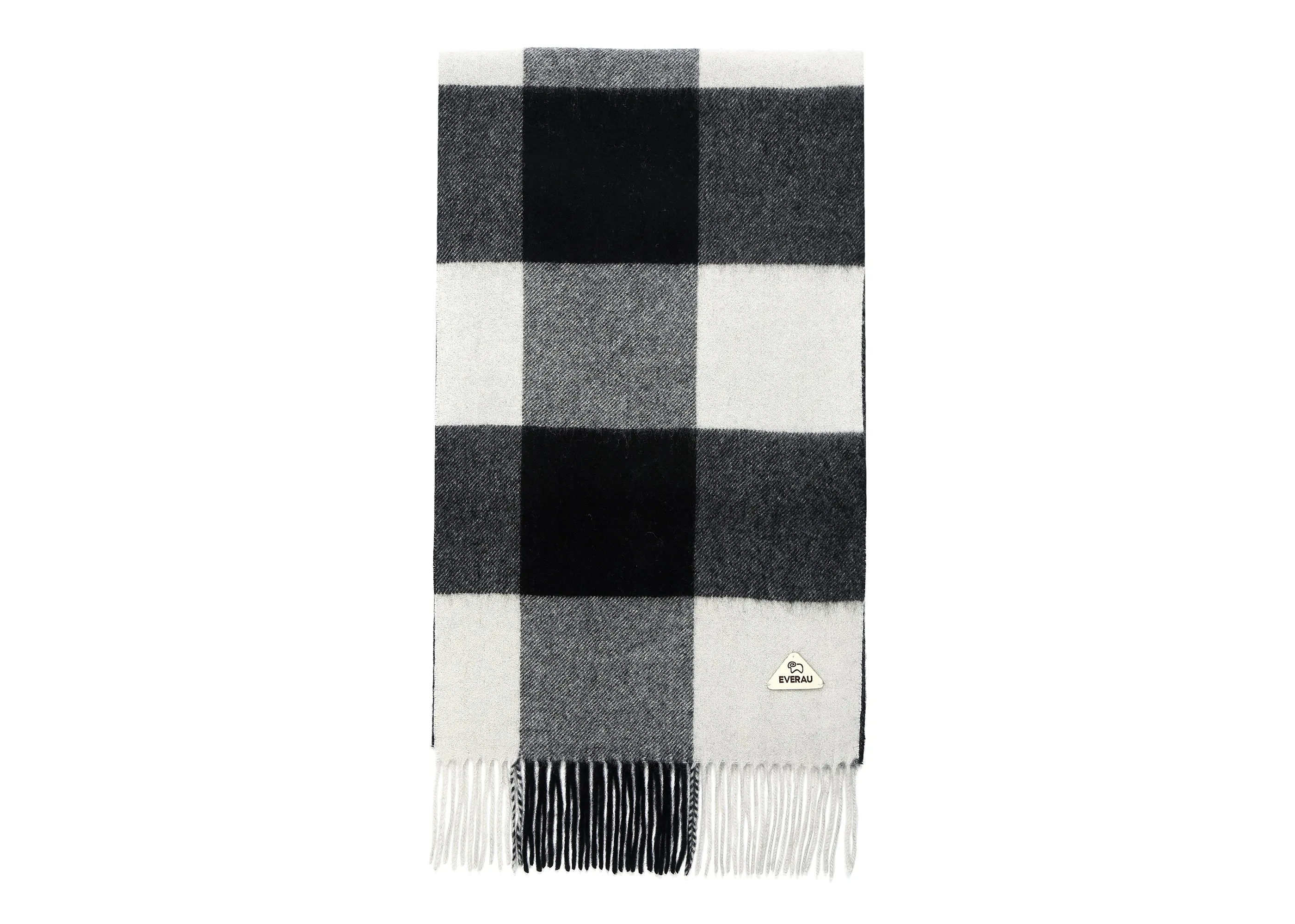 EVERAU® Tartan 100% Wool Scarf