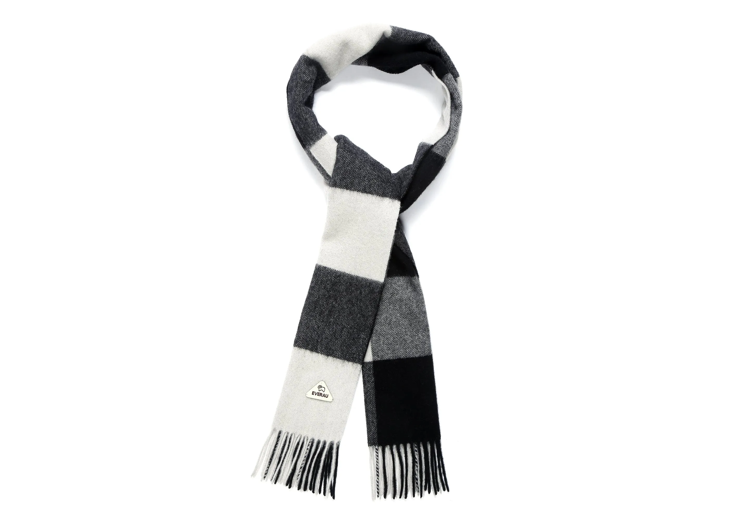 EVERAU® Tartan 100% Wool Scarf