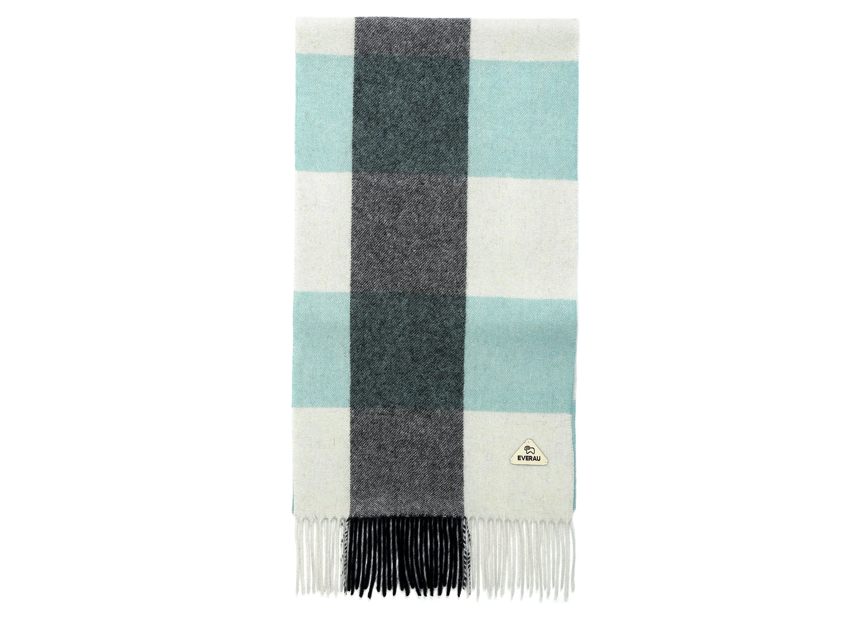 EVERAU® Tartan 100% Wool Scarf