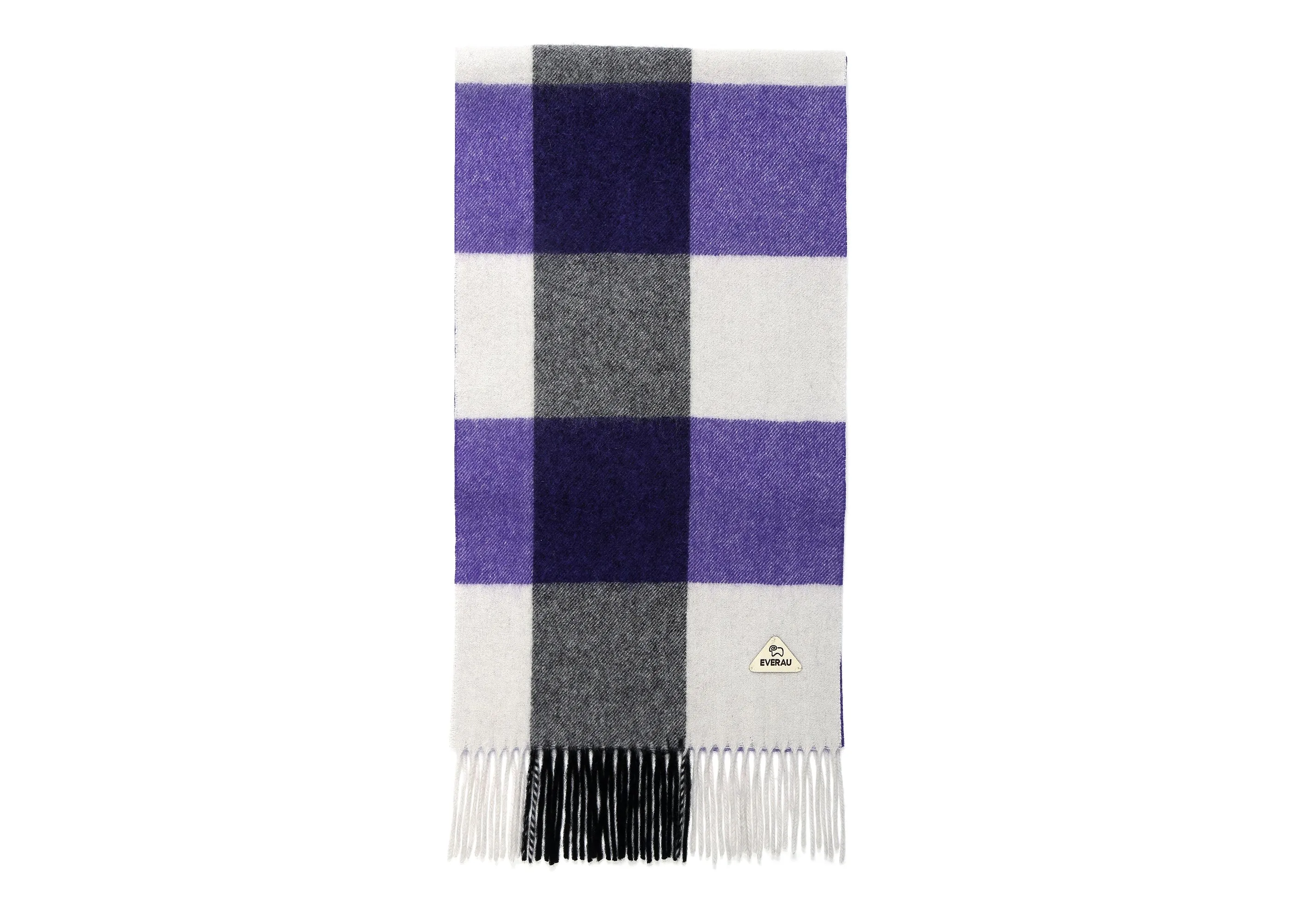 EVERAU® Tartan 100% Wool Scarf