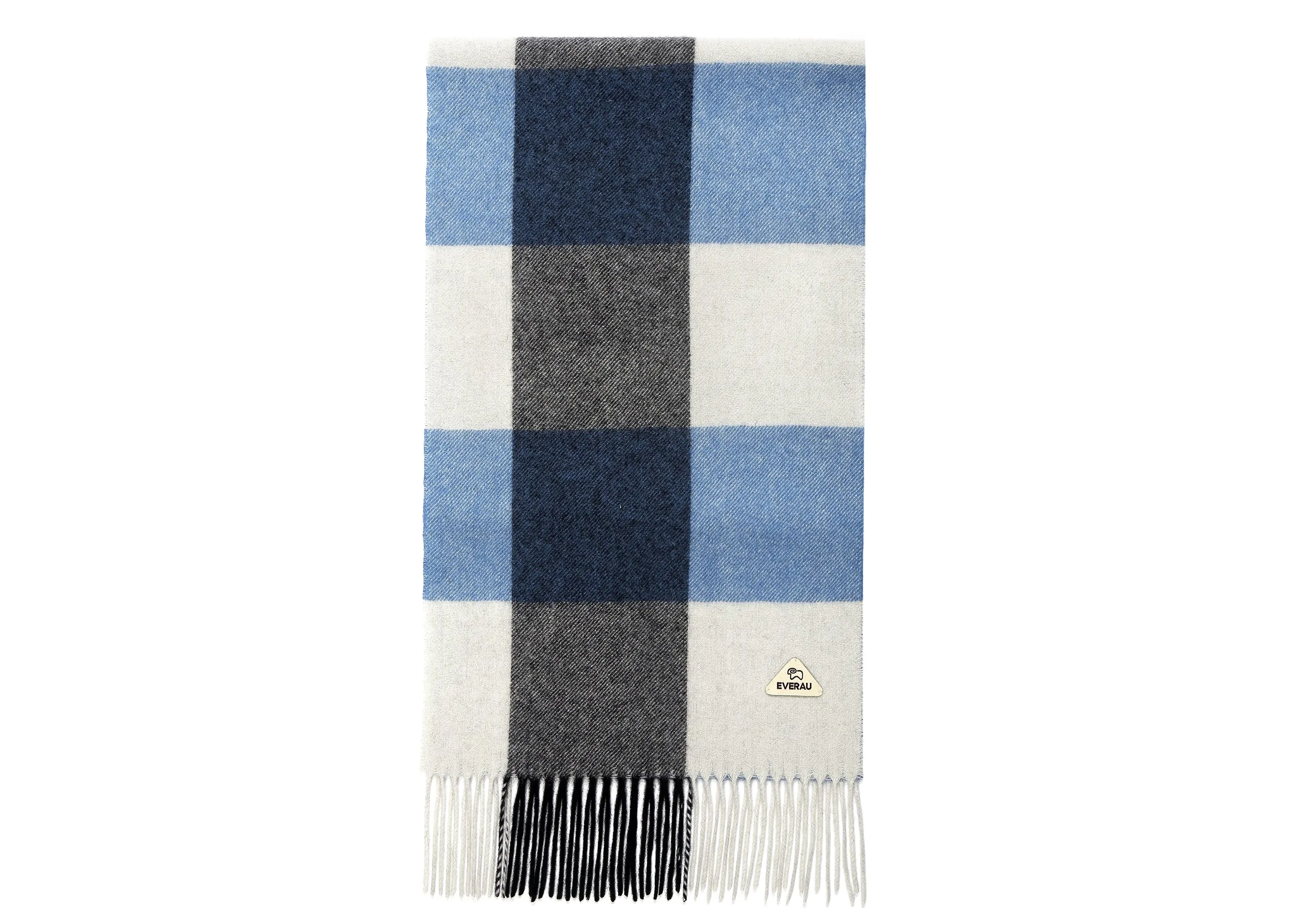 EVERAU® Tartan 100% Wool Scarf