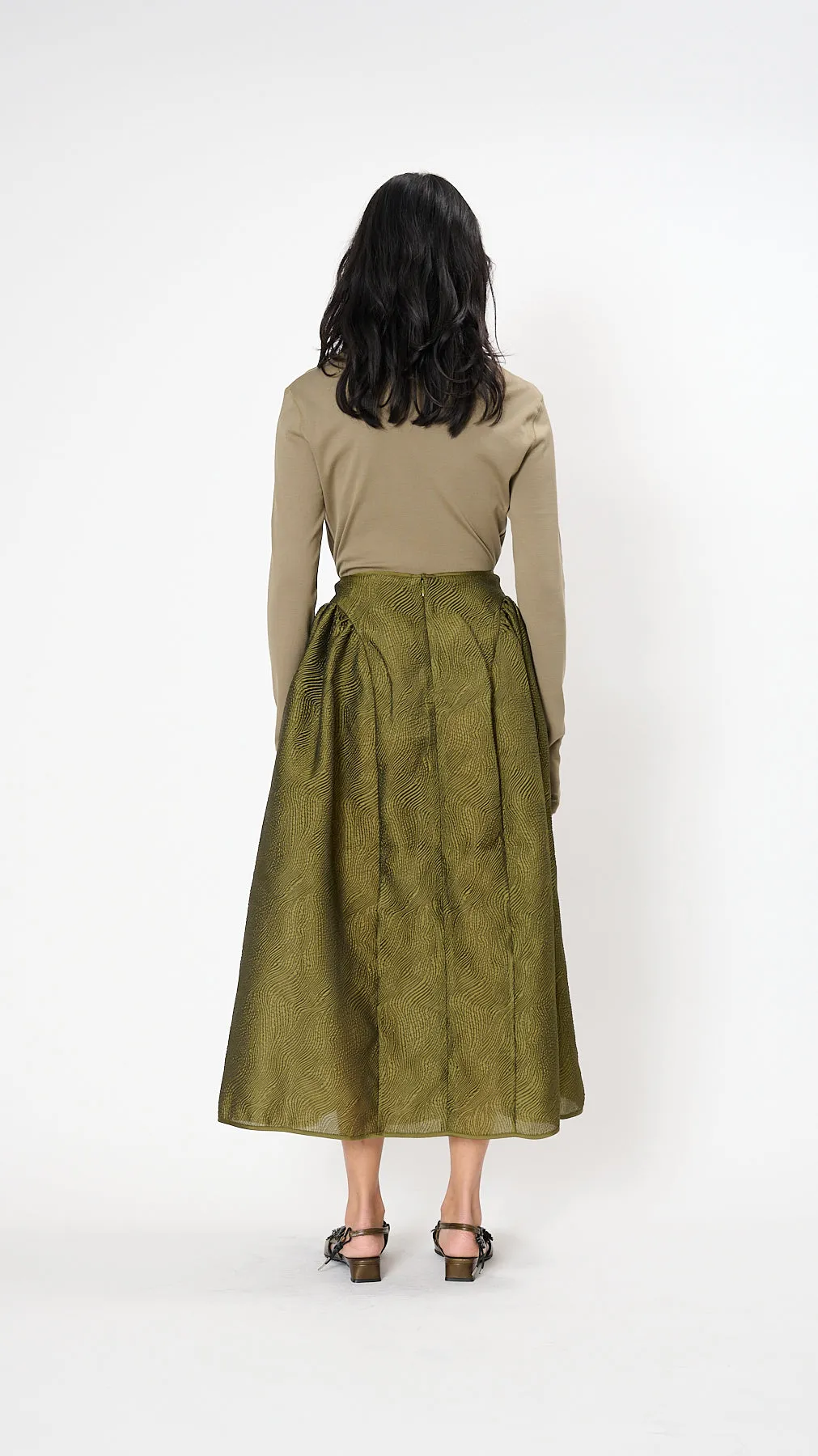 Fabiola Skirt in Olive