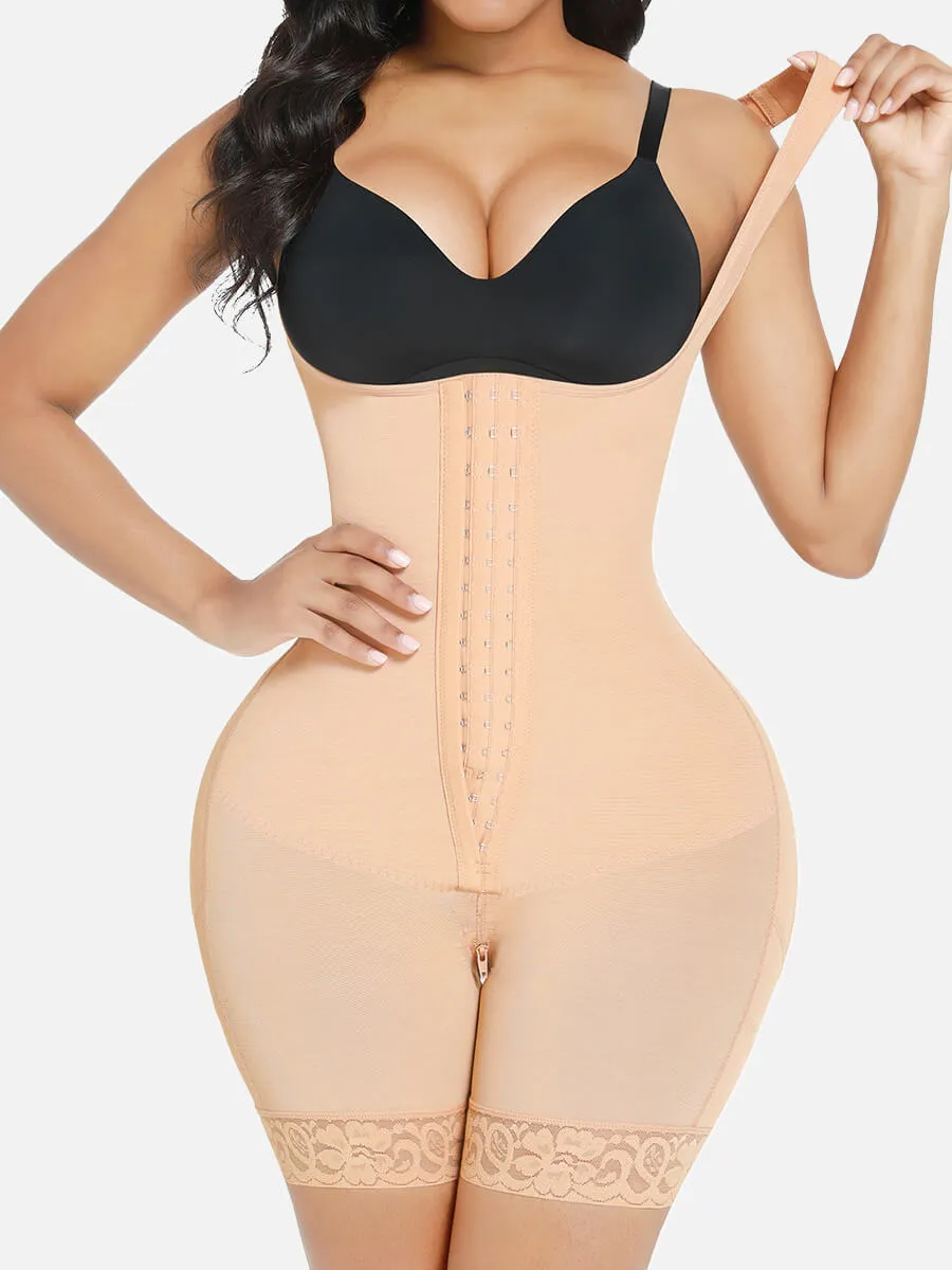 Feelingirl Wide Straps Tummy Control Butt Lifter Bodysuit