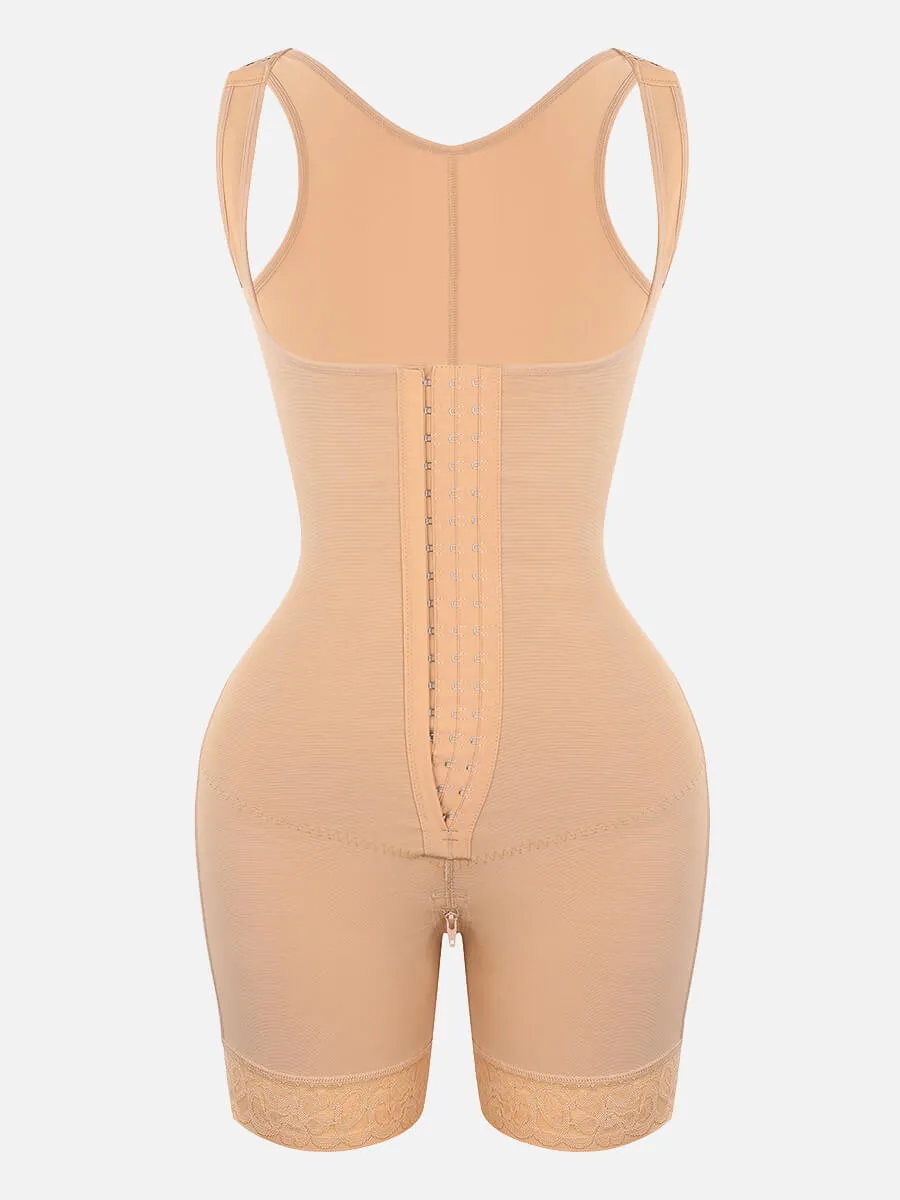 Feelingirl Wide Straps Tummy Control Butt Lifter Bodysuit