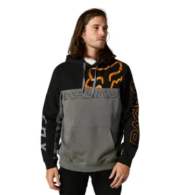 FOX SKEW PULLOVER FLEECE [BLK] S