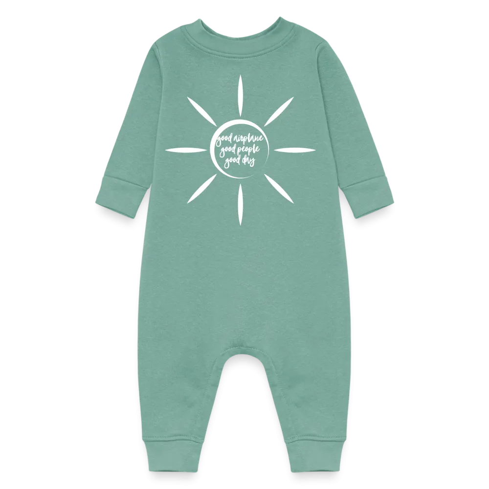 Good Airplane Baby Fleece One Piece