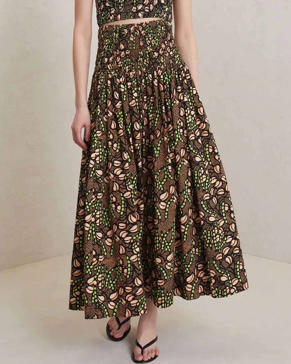 Green Kick Multi Catalina Skirt